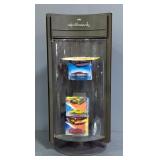 Hallmark Spinning Display Rack With Collection Of Hot Wheels Dicast Cars 