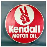 Kendall Motor Oil Double Sided Sign