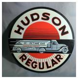 Hudson Oil Company Metal Sign 
