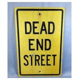 Dead End Street Sign 
