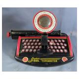 Junior Dial Tin Typewriter Toy 