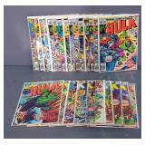 Marvel Comics The Incredible Hulk Comic Books, Approx Qty 25 