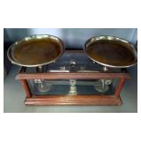 H. Troemner Philadelphia Balance Scale With Glass Case 