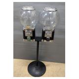 Gumball Gourmet Double Gumball Vending Machine On Stand
