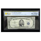 1953 $5 Silver Certificate 