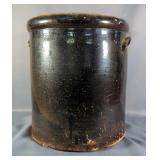 Stoneware Crock, 10 Gallon, 17" Tall 