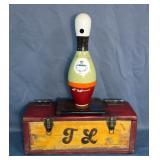 The Dude Bowling Pin with Display Case 