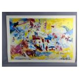 Leroy Neiman Signed "Olympic Opening Ceremony" Print 1976