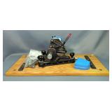 Ransom Rest Handgun Rest with RCBS Dies, Shell Plates, and more 