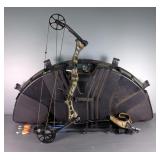 Bear Compound Bow Including Case, Arrows, and Accessories 