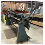 Tennsmith Metal Bender, Approx 49" x 124" x 31" 