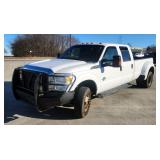 2015 Ford Super Duty 4x4 F-350 Dually Truck, Turbo Diesel 6.7L V8 Power Stroke B20 Engine, VIN# 1FT8