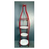 Bottle Shaped Display Shelf