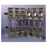 Metal Easter Bunny Chocolate Mold 