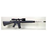 Black Rain Ordnance Fallout 15 .223 Rem Rifle SN# BR 001212, Carbon Fiber Look, AR Gold Trigger, Bla