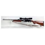 Remington Gamemaster 760 30-06 Sprg Pump Action Rifle SN# B7182505, Leather Sling, Swift Mark I 3x-9
