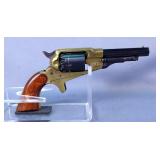 Armi San Marco Remington 1863 Pocket .31 Cal 5-Shot Black Powder Revolver SN# E 39037, In Soft Case 