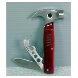 Multi-Tools, Qty 3, Hammer, Wire Stripper, And Pliers 