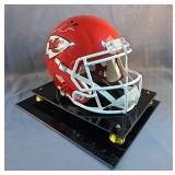 Patrick Mahomes Autographed Kansas City Chiefs Football Helmet