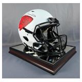 Patrick Mahomes Autographed Kansas City Chiefs Helmet In Display Case 