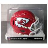 Patrick Mahomes Autographed Kansas City Chiefs Mini Helmet 