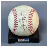 Frank Thomas (HOF) Autographed Baseball With PSA/DNA Authentication Sticker And Card, In Display Box