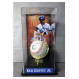 Ken Griffey Jr. (HOF) Autographed Baseball, In Display Case 