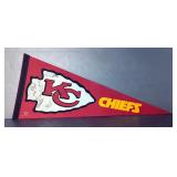 Jovan Belcher Autographed Kansas City Chiefs Pennant 