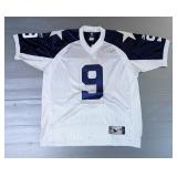 Tony Romo Autographed Dallas Cowboys Jersey With Ace Vintage Authentication Sticker And Card, And MO