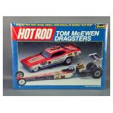 Revell Hot Rod Tom McEwen Dragsters Autographed Model Kit 