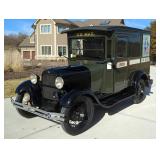 1929 Ford Model A Mail Truck, 6 Volt, Green, VIN #6452