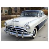 1953 Hudson Super Wasp 4 Dr, 262 Cubic Inch Inline 6 Engine, 3 Speed Manual Transmission, 6 Volt, Wh