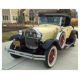1980 Ford Model A Shay Replica, 140 Cubic Inch Inline 4 Engine, 4 Speed Manual Transmission, 12 Volt