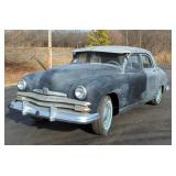 1949 Kaiser Traveler 3 Dr Sedan, 226 Cubic Inch Inline 6 Engine, 3 Speed Manual Transmission, Primer