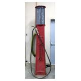 Vintage Butler Manufacturing Company Visible Gas Pump