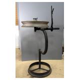 Hand Crafted Wheel Repair And Painting Stand