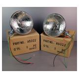 Wagner Chrome Vehicle Lights, Qty 2, In Original Boxes 