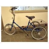 Worksman Cycles Pleasure Cycle Folding Tricycle 