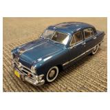 1950 Ford Custom 4-Door Sedan Diecast Car Replica In Original Box