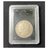 1899 And 1890 Morgan Silver Dollars, Qty 2, Graded 