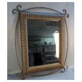 Ren-Wil Inc. Framed Mirror With Metal Accents 