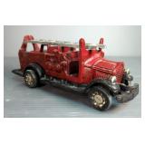 Cast Iron Toy Fire Truck