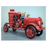 Cast Iron Fire Truck