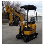 2025 CFG QK18R Mini Excavator, Unused