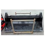 2026 GIYI GY-KH72 Skid Steer 4 In 1 Bucket, Unused 