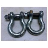 2025 Landhonor LHR-G209 1-1/8", 9.5T Anchor Shackle G209, Qty 2