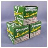 Remington .22LR Ammo, Approx 1500 Rounds, Local Pickup Only