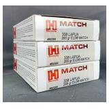 Hornady .338 Lapua Ammo, Approx 60 Rounds, Local Pickup Only 