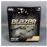 Blazer 9mm Luger Ammo, Approx 200 Rounds, Local Pickup Only