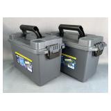 Bunker Hill Ammo Box, 14" x 7" x 9", Qty 2 